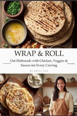 Wrap & Roll: Oat Flatbreads with Chicken, Veggies & Sauces for Every Craving: Wh