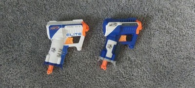 Nerf Elite N-Strike Zombie Flipfury Nite Finder Triad EX-3 Blaster Gun Konvolut