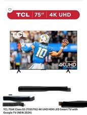 TCL 75R617 75 inch 2160p 4K LED Roku Smart TV
