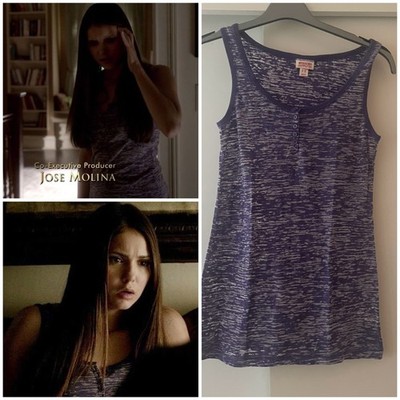 Screen Accurate Elena Gilbert Mossimo Tank Top Vampire Diaries