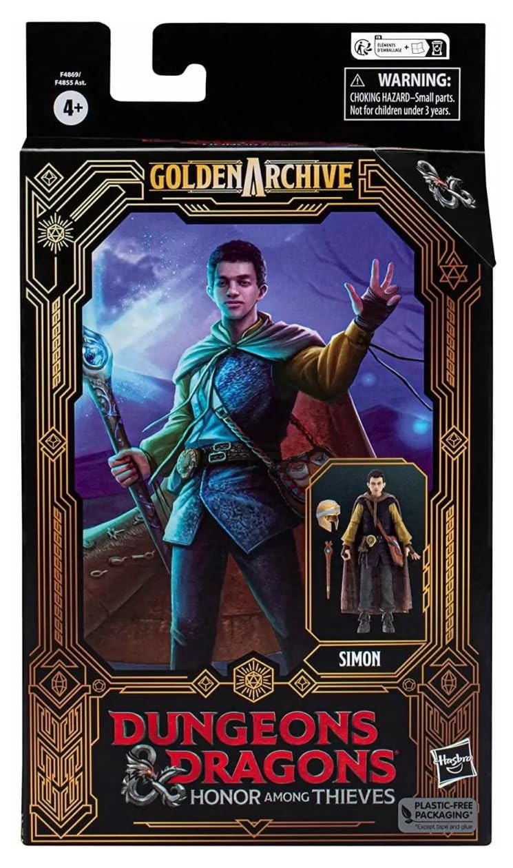 Dungeons - Dragons Золотой архив Симона Хонора 6-дюймовая коллекционная фигурка I