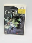 Obscure: The Aftermath (Nintendo Wii, 2008) Video Game - Complete CIB w/ Manual