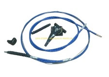 JCB HEAVY DUTY THROTTLE CABLE ASSEMBLY WITH LEVER AND KNOB PART NO. 910/48800