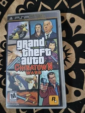 Grand Theft Auto: Chinatown Wars + Map And Manual (Sony PSP, 2009) CIB Free Ship