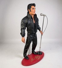 Elvis Presley '68 Comeback Special Collectible Doll w/ Microphone & Stand