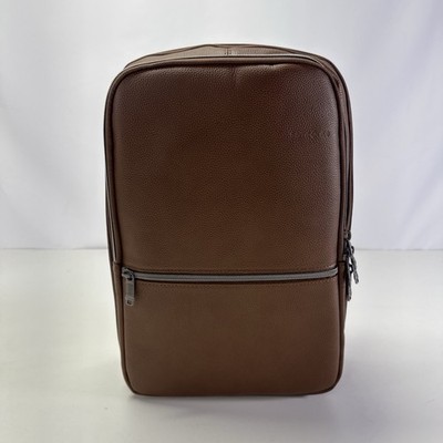 Samsonite - Classic Leather Slim Backpack for 14.1'' Laptop - Cognac
