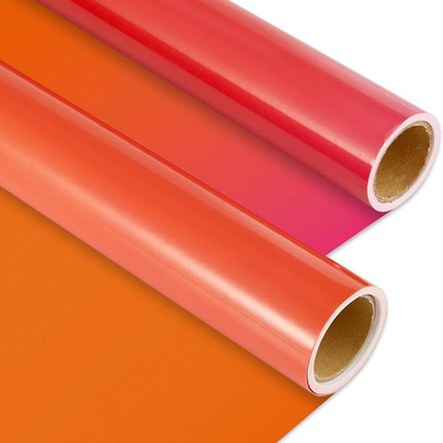 Pink Orange Gradient Bulletin Board Paper   2 20ft Rolls