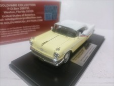 GoldVarg 1:43 Oldsmobile Starfire 1957 Yellow White car model