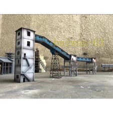 HO Scale Building Model Scene Coal Building T...