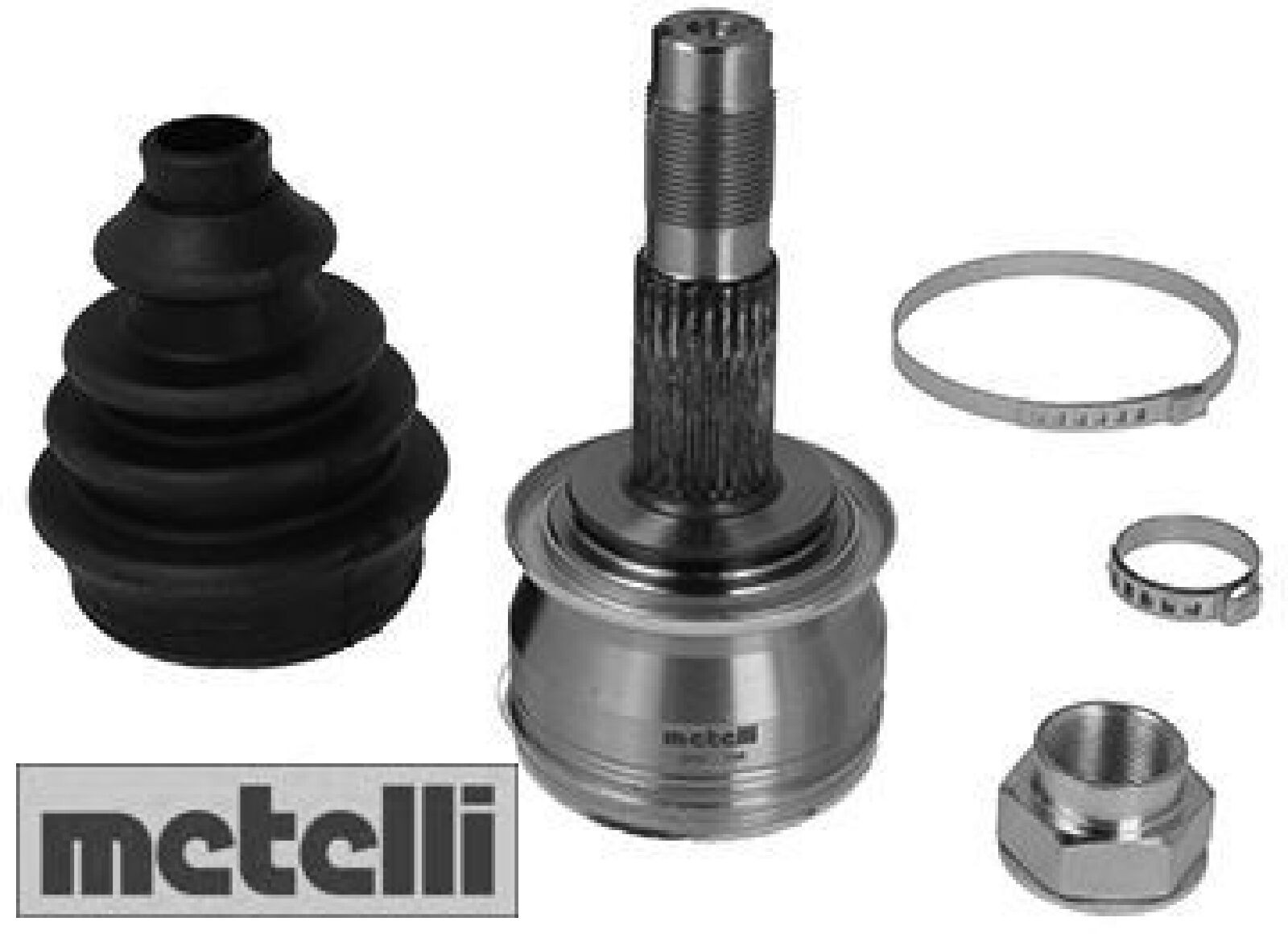 metelli 15-1845 Gelenksatz für Antriebswelle Vorderachse Vorne für Chevrolet