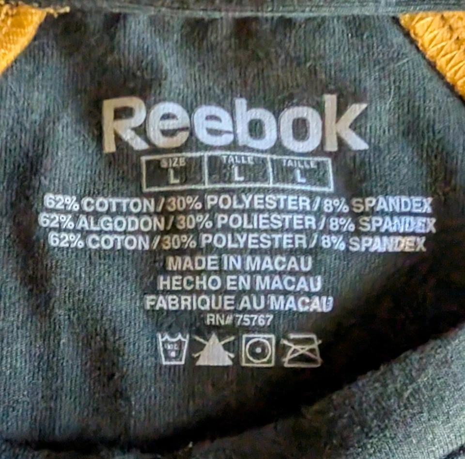 Женская футболка Green Bay Packers Reebok размер Large прошитая «G» носилась дважды - Изображение 4 из 4