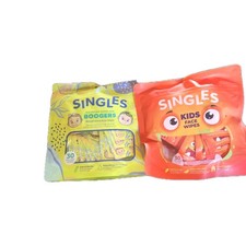Swype Wipes Singles Kids Face Wipes  Natural Saline Nose Wipes for Boogers 2 Pk