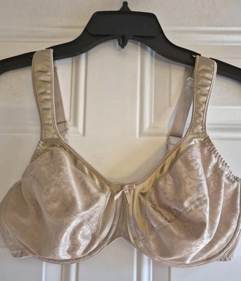 BALI Bra 3562 - 36D - Unpadded, Underwire, Adj. Comfort Straps, Hook/Eye Close