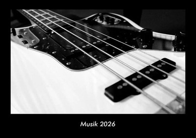 Tobias Becker | Musik 2026 Fotokalender DIN A3 | Kalender | Deutsch | 2026