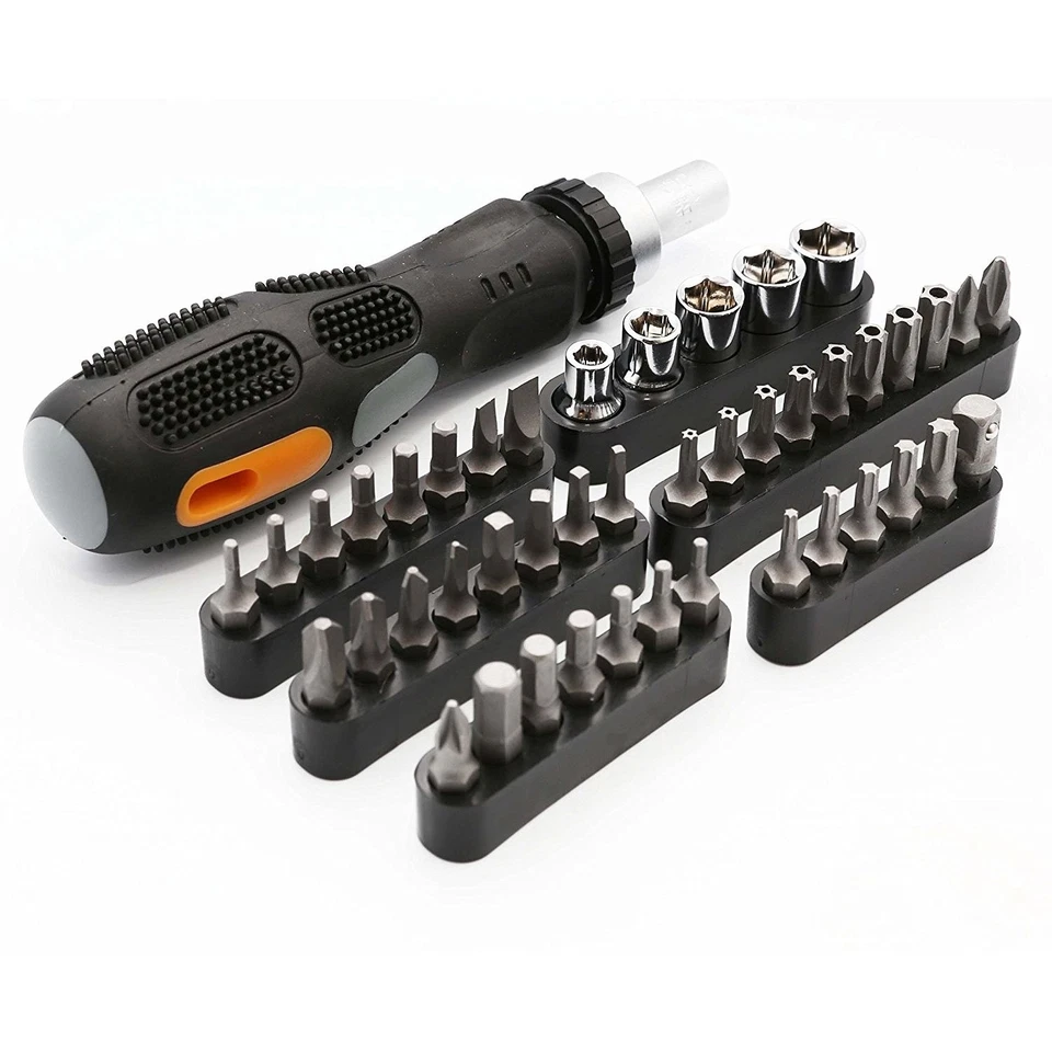 100 Piece Computer Technician Tool Kit for Repairing, Wiring, Cleaning, and T... - Image 2 of 4