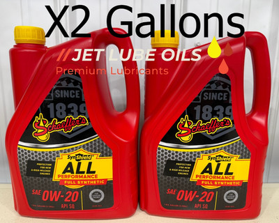 Schaeffer's 6020 SynShield All Performance Full Synthetic 0W-20 2 Gallons