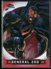 2025 Fleer Brilliants Superman #72 General Zod Red