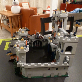 Lego King's Castle Siege 7094 Castle Fantasy Era 100% Complete Dragon Knight Set