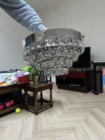 Vogue Motown 4 Light Jewel Flush Ceiling Light Dia 30cm (12) x H 17cm (3)