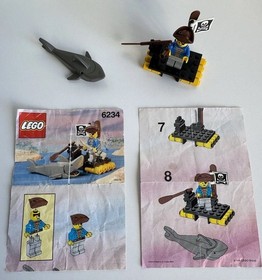 LEGO SYSTEM PIRATES RENEGADE'S RAFT 6234 - 100% Complete