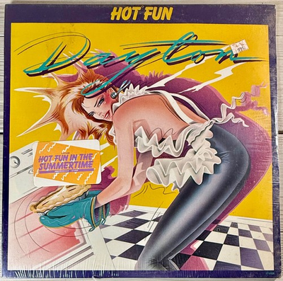 #ad Dayton: Hot Fun 1982 Vinyl LP Liberty LT11156 Winchester Pressing Hype Sticker $129.99