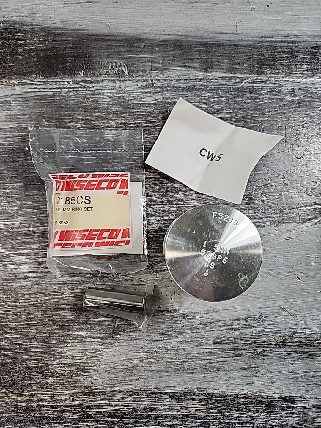 Wiseco Pro-Lite Forged Piston Kit 580P6 Suzuki RM125 1989