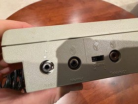 Atari XE System Console and OEM power supply only - Powers on **READ AS IS**