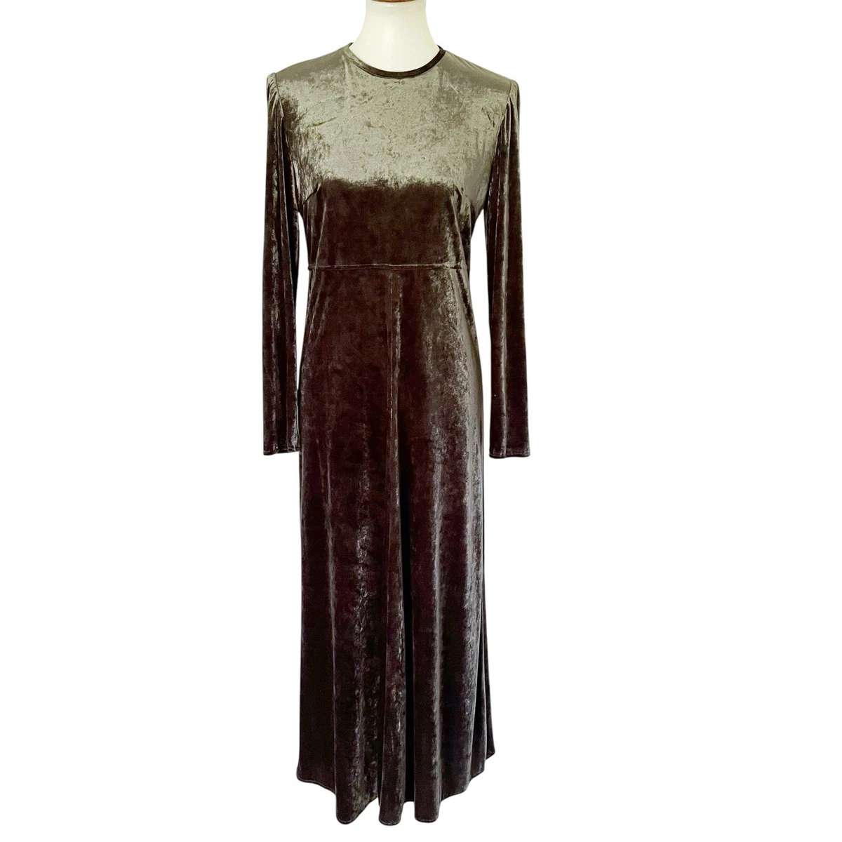 Gray Velvet Maxi Dresses for Women for sale | eBay