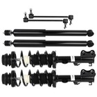For Nissan Versa Note Front Spring Struts Rear Shock Absorbers Suspension Kit