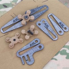 Tactical Headset Connect Arm Helmet Bracket Adapter Plate for C3 AMP Headset