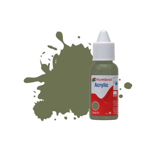 Humbrol Acrylfarben Tropper Flaschen Glanz Satin Matt Metallic 14mls Airfix - Bild 84 von 146