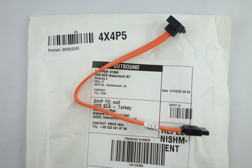 Dell Inspiron 3668 Desktop Genuine SATA Optical Drive Cable 4X4P5 - Zdjęcie 3 z 6