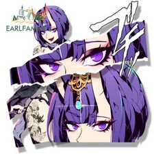 EARLFAMILY 5.1" Gothic Punk Shuten Douji Fanart Car Sticker Tattoo Sketch Decals