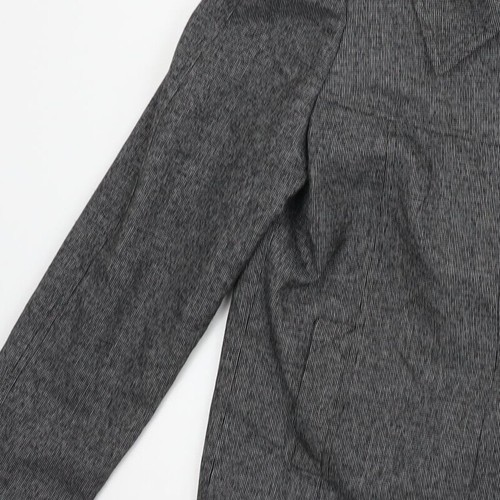 Paul Costelloe graue Damenjacke Blazer Größe 8 Knopf - Bild 11 von 12