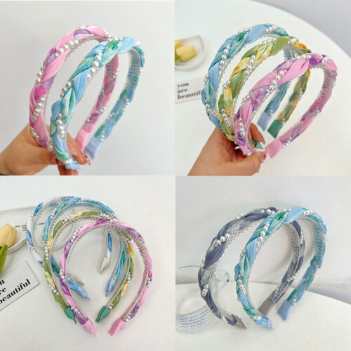 Pearl Twist Hair Band Headband Non-Slip Hair Accessories Fashion