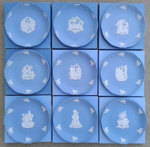WEDGWOOD ANNUAL CHRISTMAS YEAR PLATES SELECTION - BOXED. - Picture 4 of 112