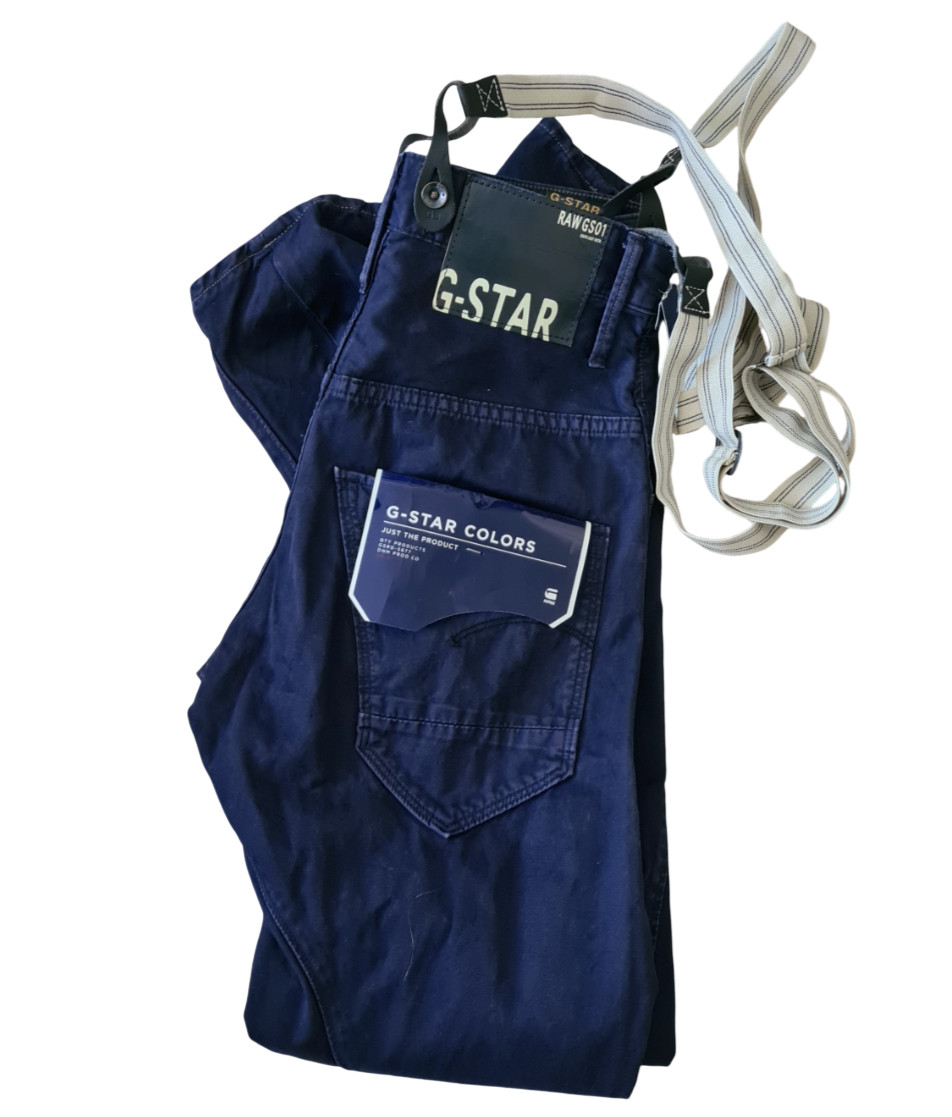 G STAR JEANS ARC 3D LOOSE TAPERED REMOVABLE BRACES W27R W27X32L