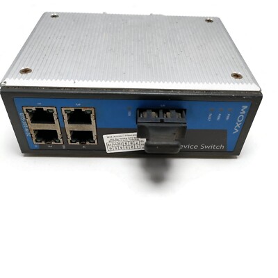 Moxa Etherdevice Schalter Pn : EDS-305-M-SC. Hergestellt IN Taiwan
