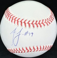 JuJu Smith Schuster Autographed Signed Baseball OMLB Steelers Beckett