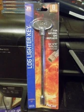 Mueller/B & K ProLine Log Lighter Gas Valve Key,Chrome,8 Inches Model 888-857-RP