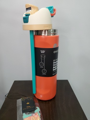 Owala FreeSip Stainless Steel Water Bottle / 24oz / Color: Moana - Picture 12 of 12