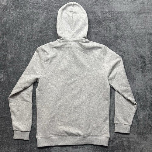 Reebok Hoodie Mens Medium Gray Pullover Sweatshirt Long Sleeve Athletic NEW - Picture 7 of 8