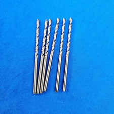 Lot of 6ea. PRECISION  #33, 0.113" Jobber Drill 018333 2-flute Cobalt - new