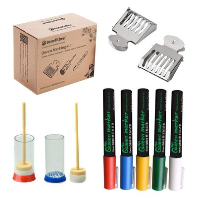 benefitbee Queen Bee Marking Kit Queen Bee Markers 5 Queen Marker Pens 2 Quee...
