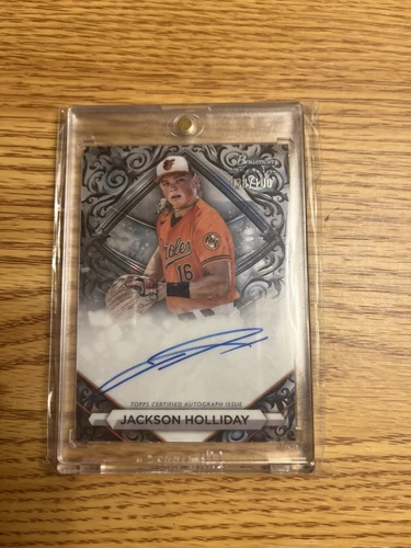 2023 Bowman Sterling - Prospect Auto Jackson Holliday /100 #PA-JH