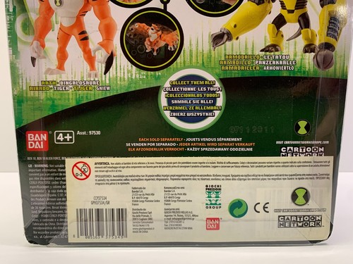 ULTIMATE SPIDERMONKEY 15 cm BEN 10 DNA ALIEN HEROES ACTION FIGURE BANDAI NUOVO - Picture 3 of 9
