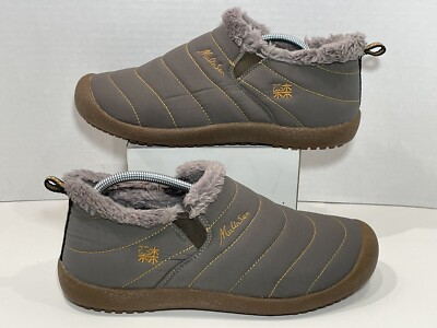 Mulinsen Slip On Shoes Men's Winter Nano Wool Cotton Boots Size 10