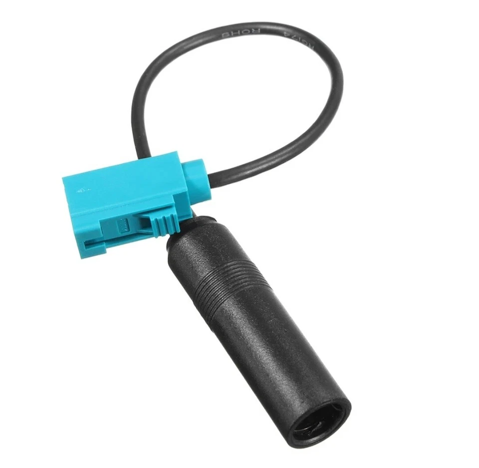 Fakra Female To DIN Female Plug Car Radio Aerial Adapter Antenna Cable AM/FM DAB - Image 4 of 4