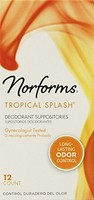 5 Pack - Norforms Suppositories Tropical Splash 12 Each on sale 5 Pack - Norforms Suppositories Tropical Splash 12 Each on sale