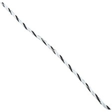 Powerfields EW936-1320 9 Wire Polywire, 1320-Feet, White/Black